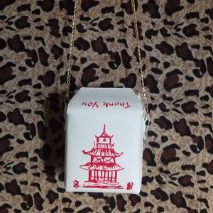 Chinese takeout box purse